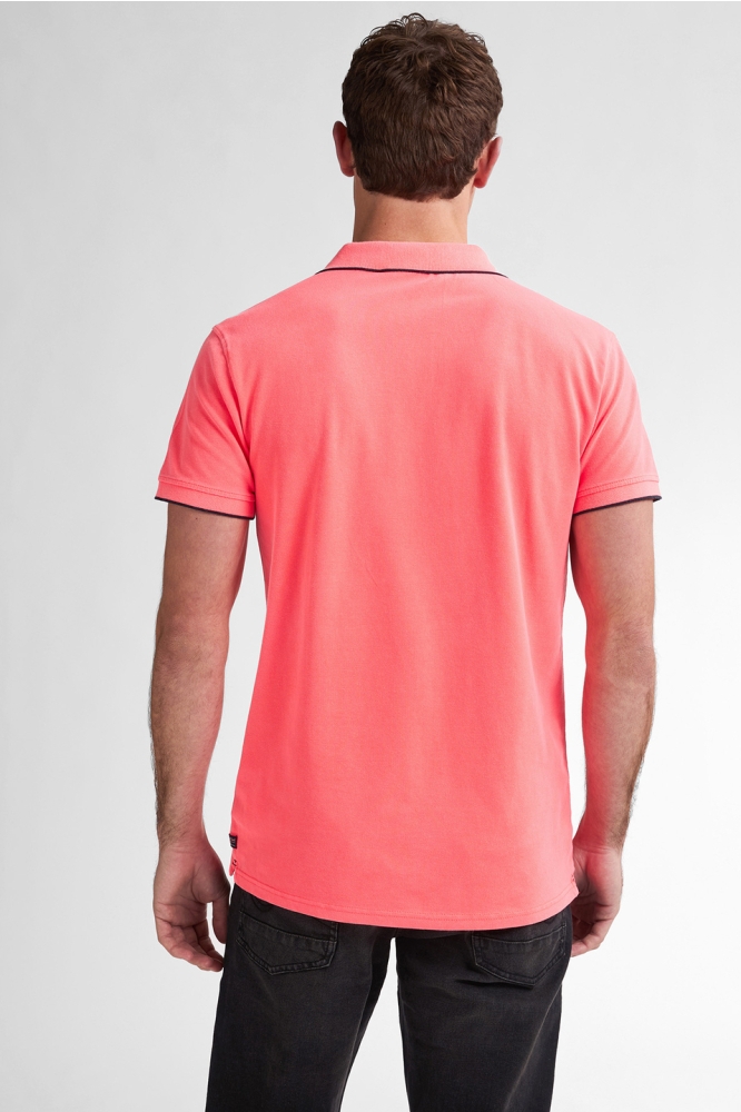 KLASSIEKE POLO WAVE M ROS POL003 3099 FIERY CORAL